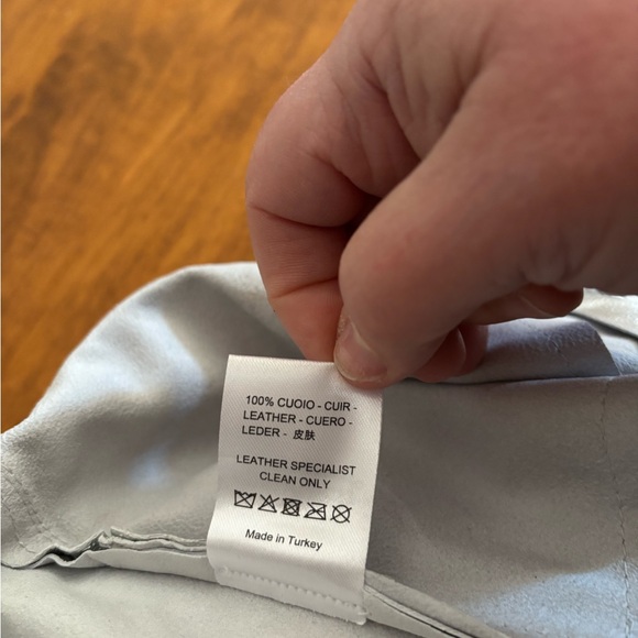 Von Dutch Silver Metallic Jean-Style Shorts New with tags - Picture 7 of 8